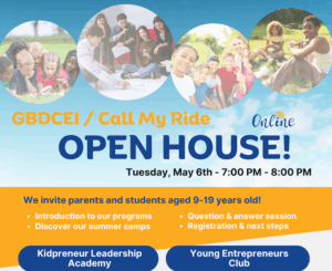 GBDCEI/Call-My-Ride Online Open House!